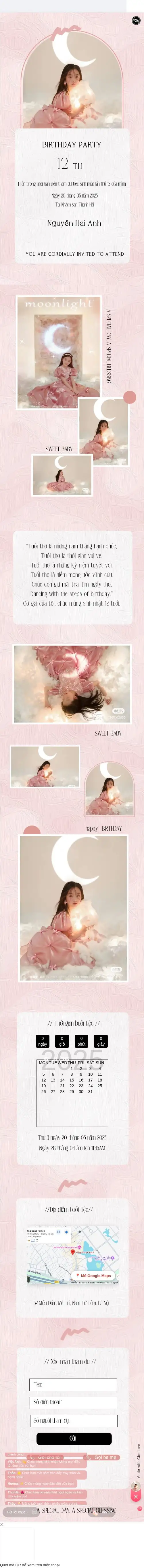 Sinh nhật Party - Tuổi mới rạng rỡ